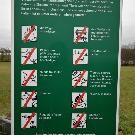 Regeln für das Verhalten im Naturschutzgebiet