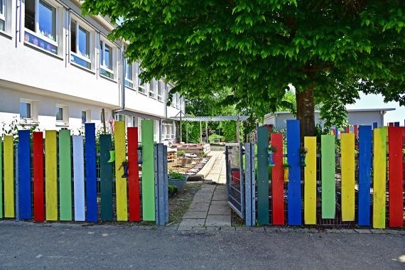 Eingang Schulgarten