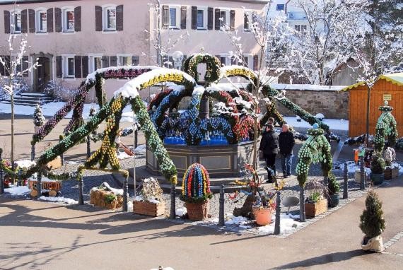 immer wieder Wintereinbrüche die der Pracht nicht schaden