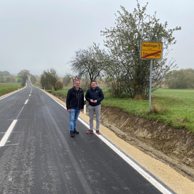Sanierung L 1158 Schechingen – Heuchlingen erfolgreich abgeschlossen