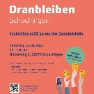 Plakat Impfaktion Dranbleiben Schechingen
